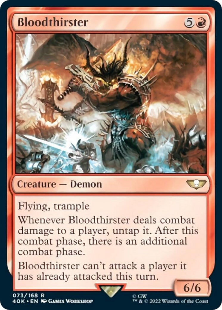 Image for Bloodthirster (73) (40K) - Magic: The Gathering