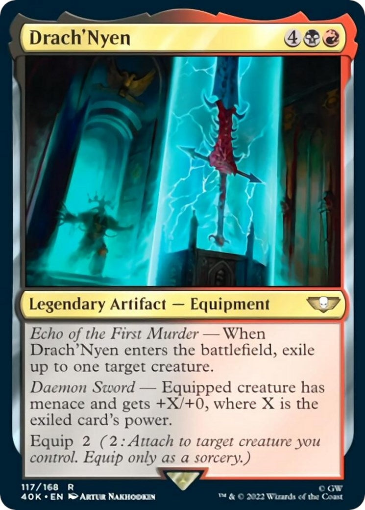 Image for Drach'Nyen (117) (40K) - Magic: The Gathering