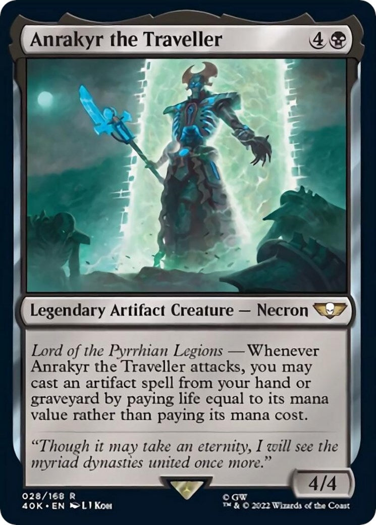 Image for Anrakyr the Traveller (Surge Foil) (28) (40K) - Magic: The Gathering