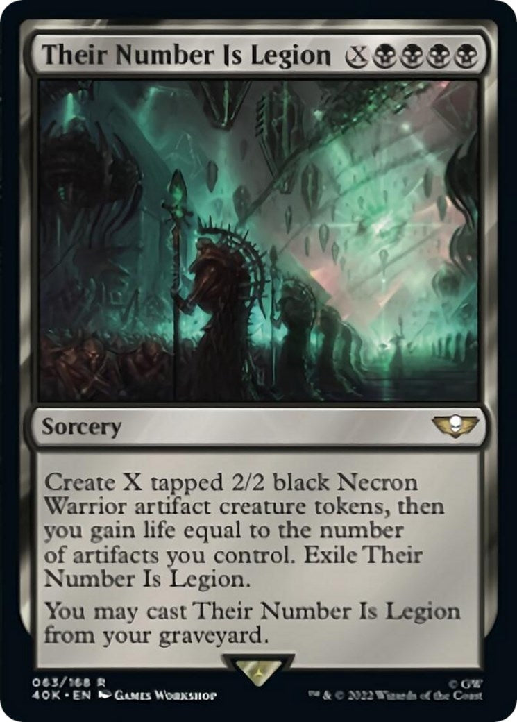 Image for Their Number Is Legion (63) (40K) - Magic: The Gathering
