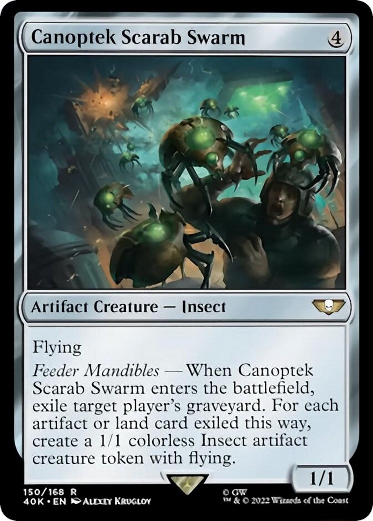 Image for Canoptek Scarab Swarm (150) (40K) - Magic: The Gathering