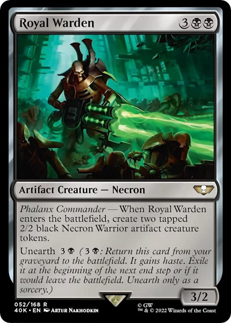 Image for Royal Warden (52) (40K) - Magic: The Gathering