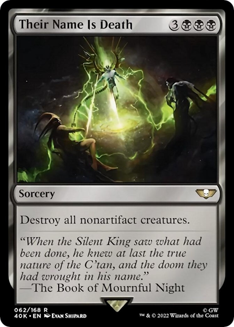 Image for Their Name Is Death (62) (40K) - Magic: The Gathering