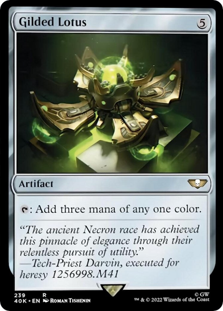 Image for Gilded Lotus (239) (40K) - Magic: The Gathering