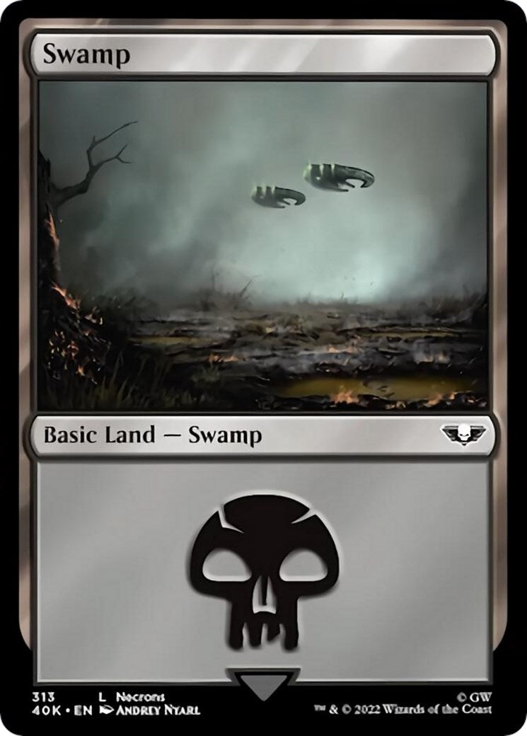 Image for Swamp (313) (Surge Foil) (313) (40K) - Magic: The Gathering