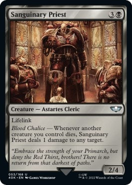 Image for Sanguinary Priest (53) (40K) - Magic: The Gathering