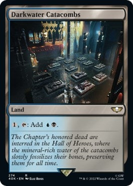 Image for Darkwater Catacombs (Surge Foil) (274) (40K) - Magic: The Gathering