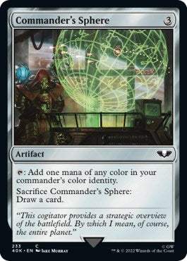 Image for Commander's Sphere (233) (233) (40K) - Magic: The Gathering