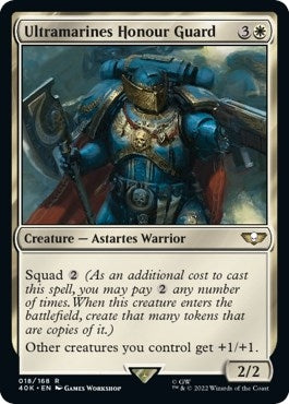 Image for Ultramarines Honour Guard (18) (40K) - Magic: The Gathering