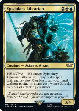 Image for Epistolary Librarian (118) (40K) - Magic: The Gathering