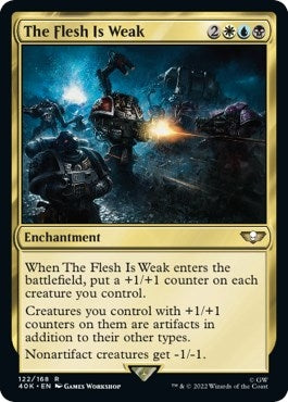 Image for The Flesh Is Weak (122) (40K) - Magic: The Gathering