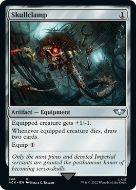 Image for Skullclamp (Surge Foil) (248) (40K) - Magic: The Gathering