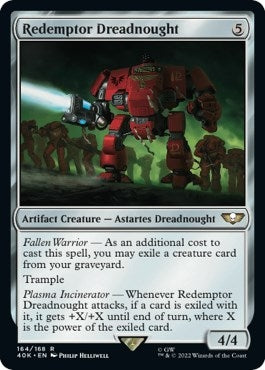 Image for Redemptor Dreadnought (Surge Foil) (164) (40K) - Magic: The Gathering