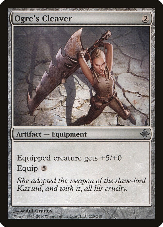 Ogre's Cleaver (220) (ROE)