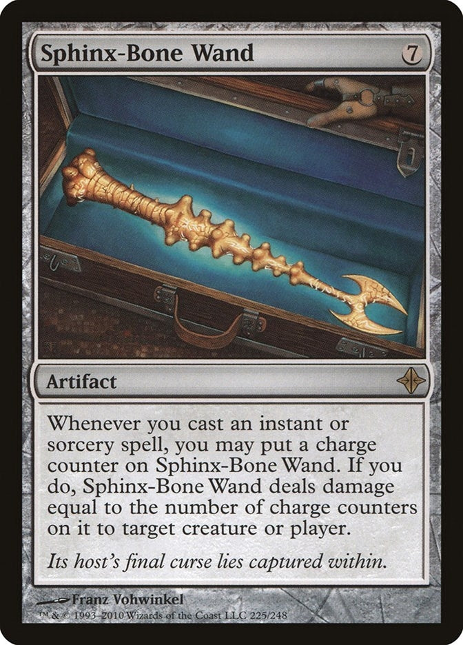 Sphinx-Bone Wand (225) (ROE)