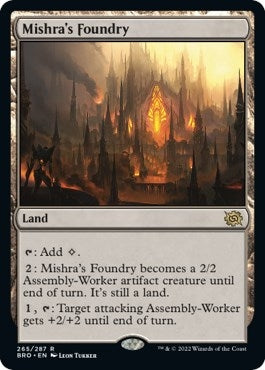 Image for Mishra's Foundry (265) (BRO) - Magic: The Gathering