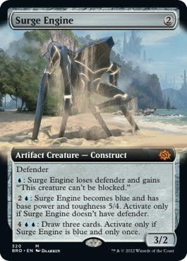 Image for Surge Engine (Extended Art) (320) (BRO) - Magic: The Gathering