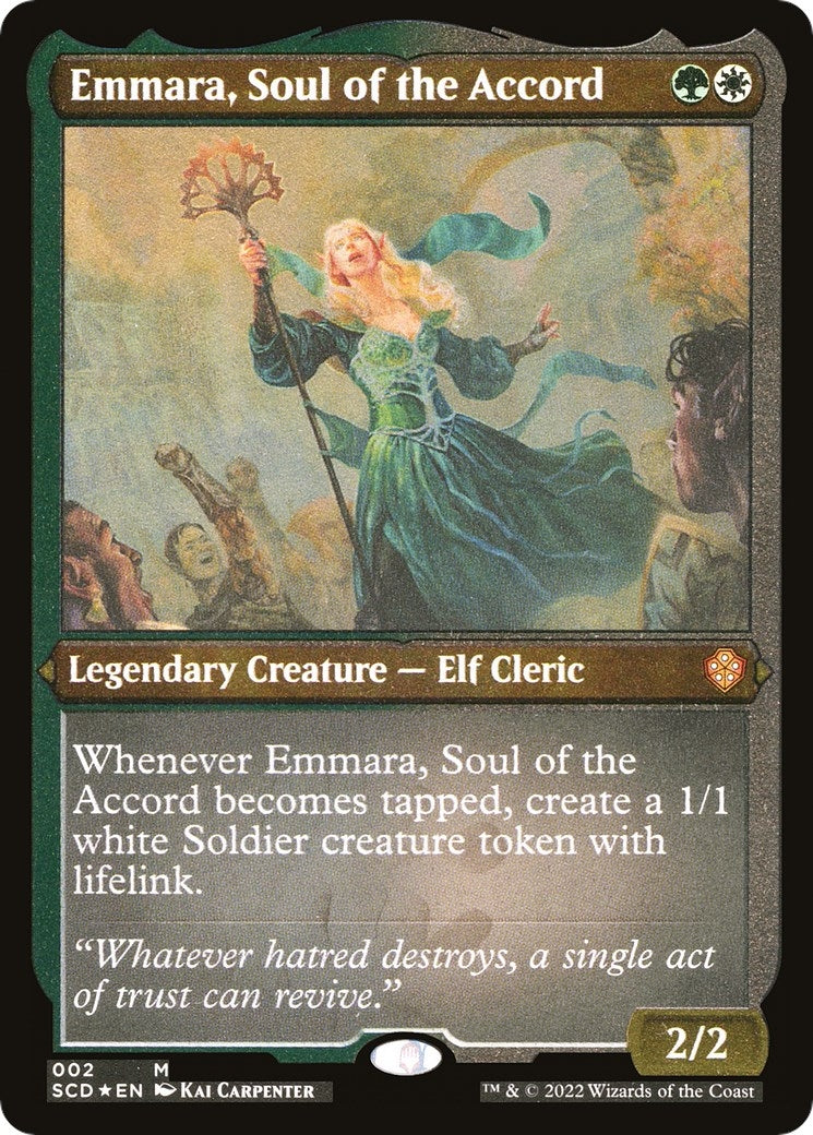 Image for Emmara, Soul of the Accord (Foil Etched) (2) (SCD) - Magic: The Gathering