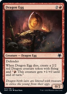 Image for Dragon Egg (71) (GN3) - Magic: The Gathering