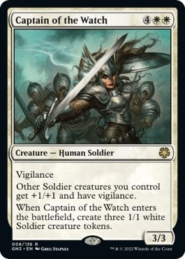 Image for Captain of the Watch (8) (GN3) - Magic: The Gathering
