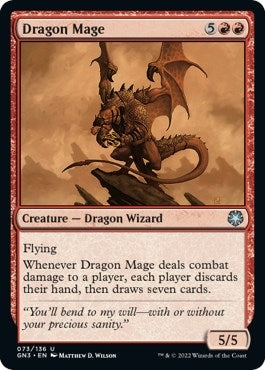 Image for Dragon Mage (73) (GN3) - Magic: The Gathering