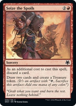 Image for Seize the Spoils (86) (GN3) - Magic: The Gathering