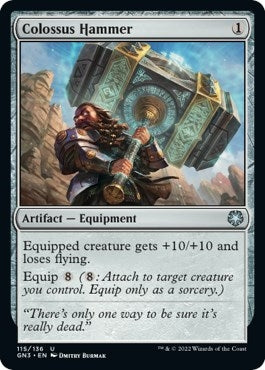 Image for Colossus Hammer (115) (GN3) - Magic: The Gathering