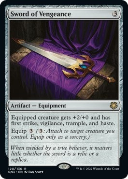 Image for Sword of Vengeance (120) (GN3) - Magic: The Gathering