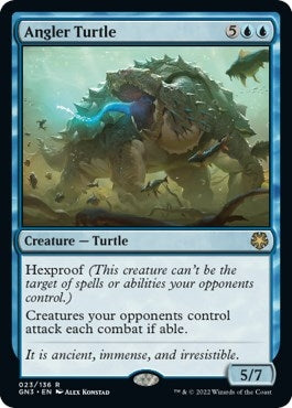 Image for Angler Turtle (23) (GN3) - Magic: The Gathering