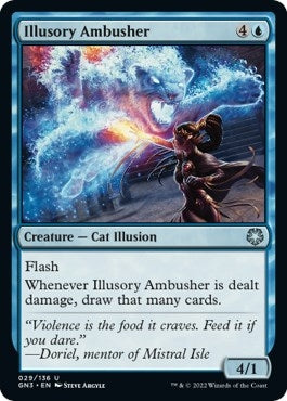 Image for Illusory Ambusher (29) (GN3) - Magic: The Gathering