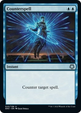 Image for Counterspell (25) (GN3) - Magic: The Gathering