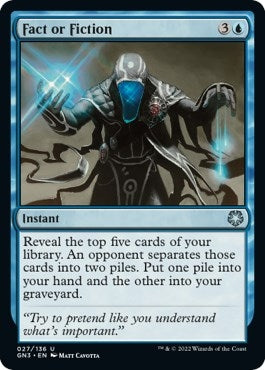 Image for Fact or Fiction (27) (GN3) - Magic: The Gathering