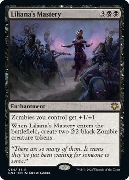 Image for Liliana's Mastery (54) (GN3) - Magic: The Gathering