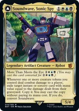 Image for Soundwave, Sonic Spy (14) (BOT) - Magic: The Gathering