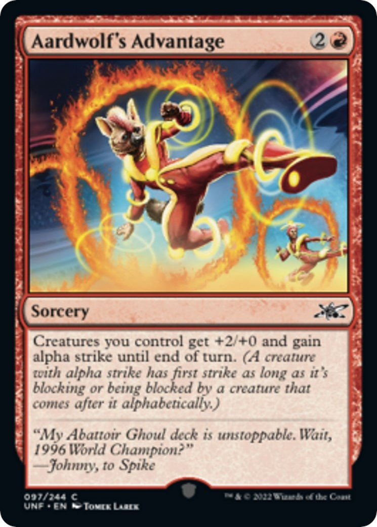 Aardwolf's Advantage (97) (UNF)