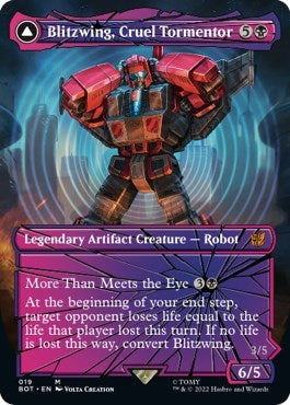 Image for Blitzwing, Cruel Tormentor (Shattered Glass) (19) (BOT) - Magic: The Gathering