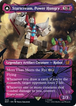 Image for Starscream, Power Hungry (Shattered Glass) (20) (BOT) - Magic: The Gathering