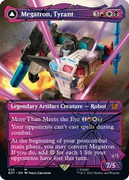 Image for Megatron, Tyrant (Shattered Glass) (26) (BOT) - Magic: The Gathering