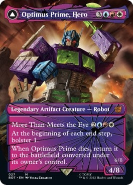 Image for Optimus Prime, Hero (Shattered Glass) (27) (BOT) - Magic: The Gathering