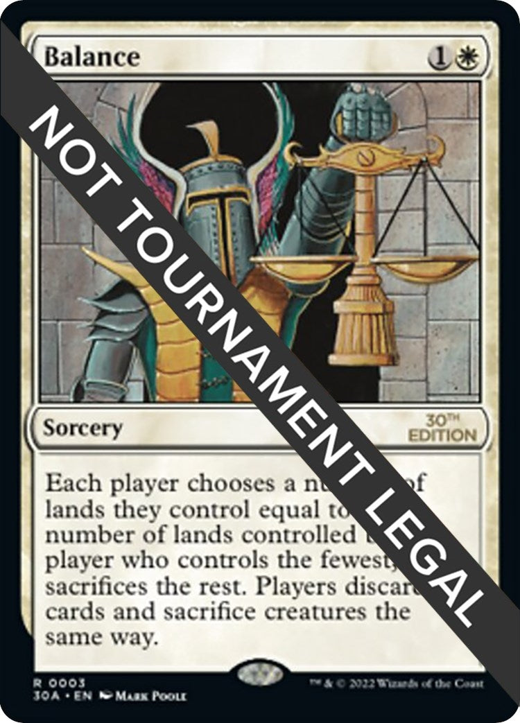Image for Balance (3) (30A) - Magic: The Gathering