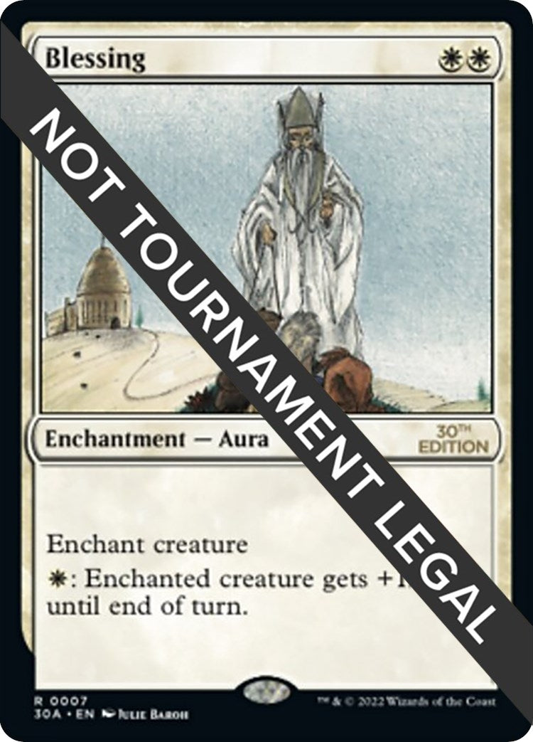 Image for Blessing (7) (30A) - Magic: The Gathering