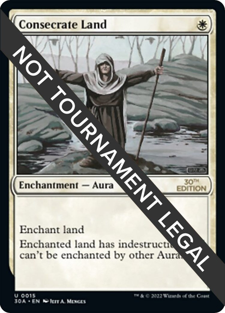 Image for Consecrate Land (15) (30A) - Magic: The Gathering