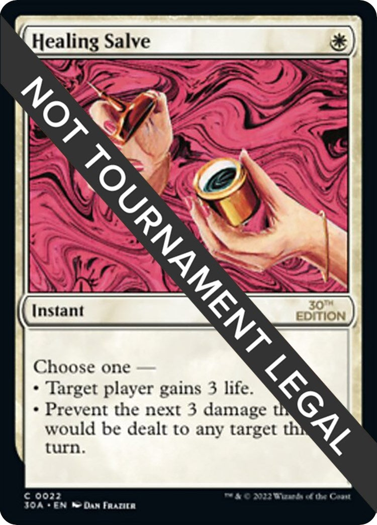 Image for Healing Salve (22) (30A) - Magic: The Gathering