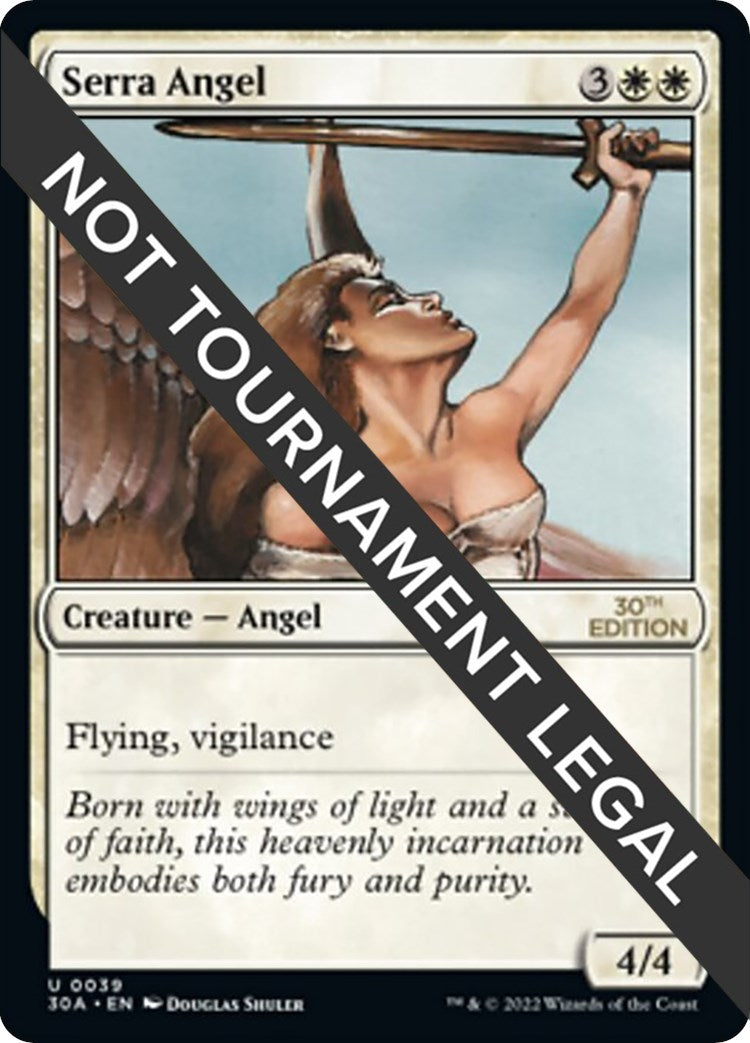Image for Serra Angel (39) (30A) - Magic: The Gathering