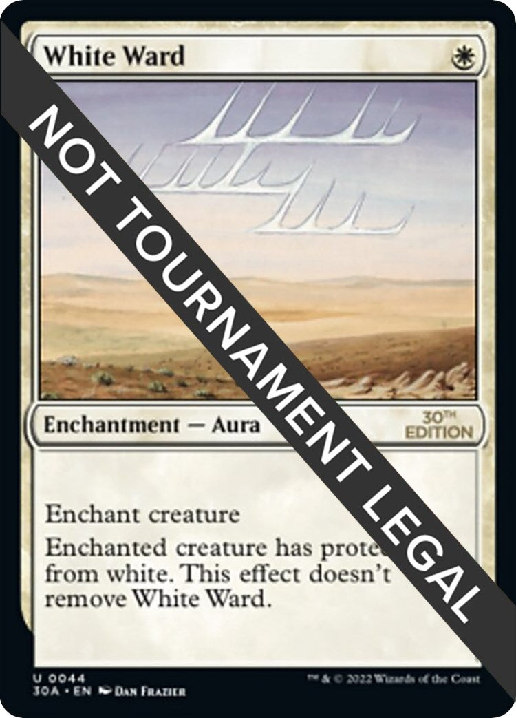 Image for White Ward (44) (30A) - Magic: The Gathering