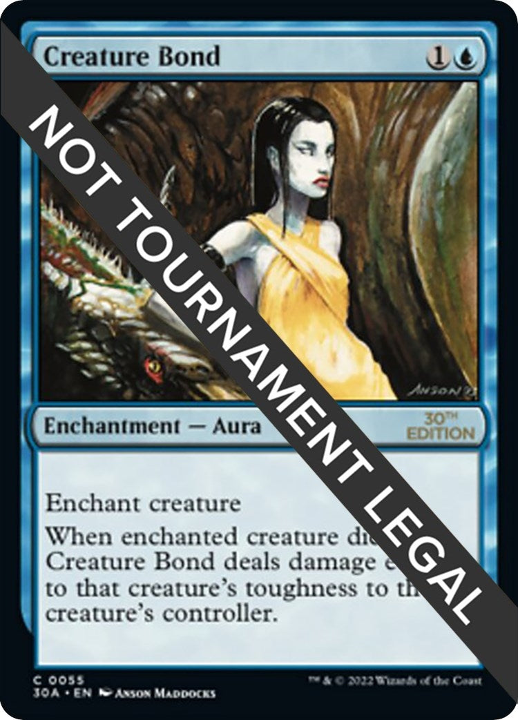 Image for Creature Bond (55) (30A) - Magic: The Gathering