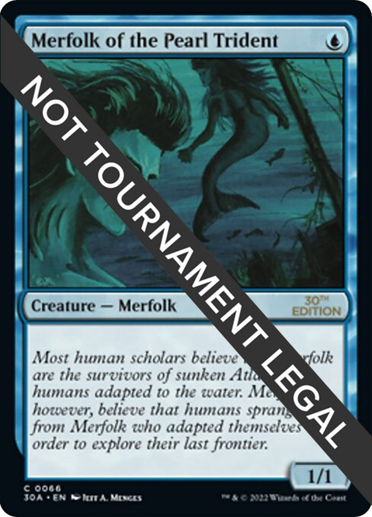 Image for Merfolk of the Pearl Trident (66) (30A) - Magic: The Gathering