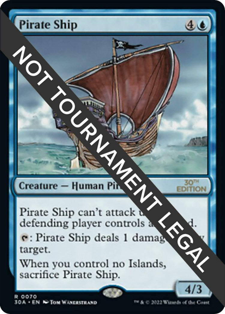 Image for Pirate Ship (70) (30A) - Magic: The Gathering