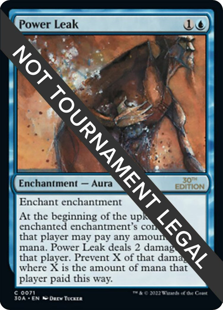 Image for Power Leak (71) (30A) - Magic: The Gathering