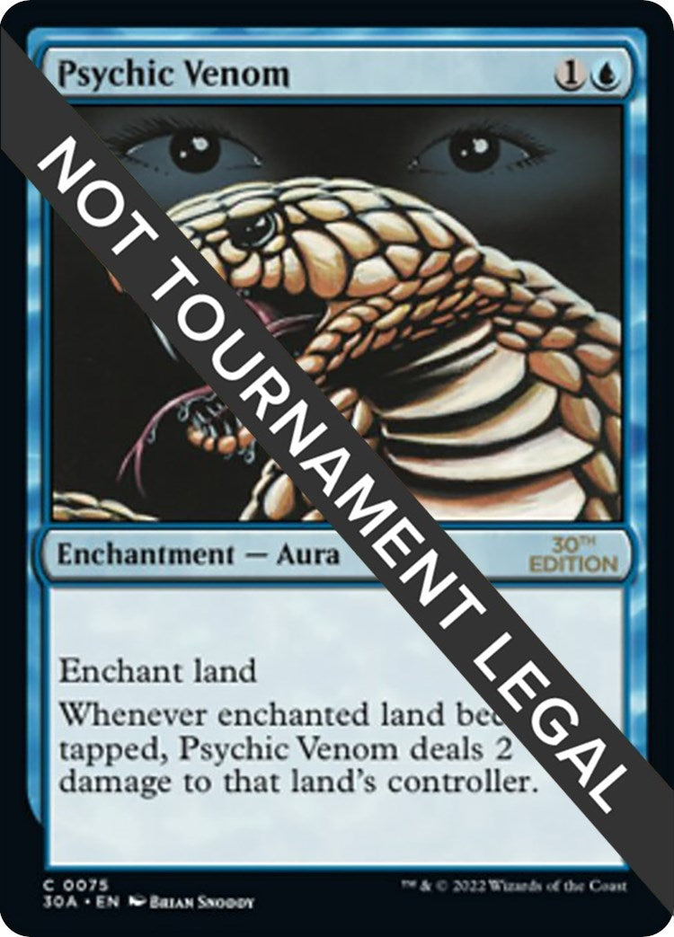 Image for Psychic Venom (75) (30A) - Magic: The Gathering
